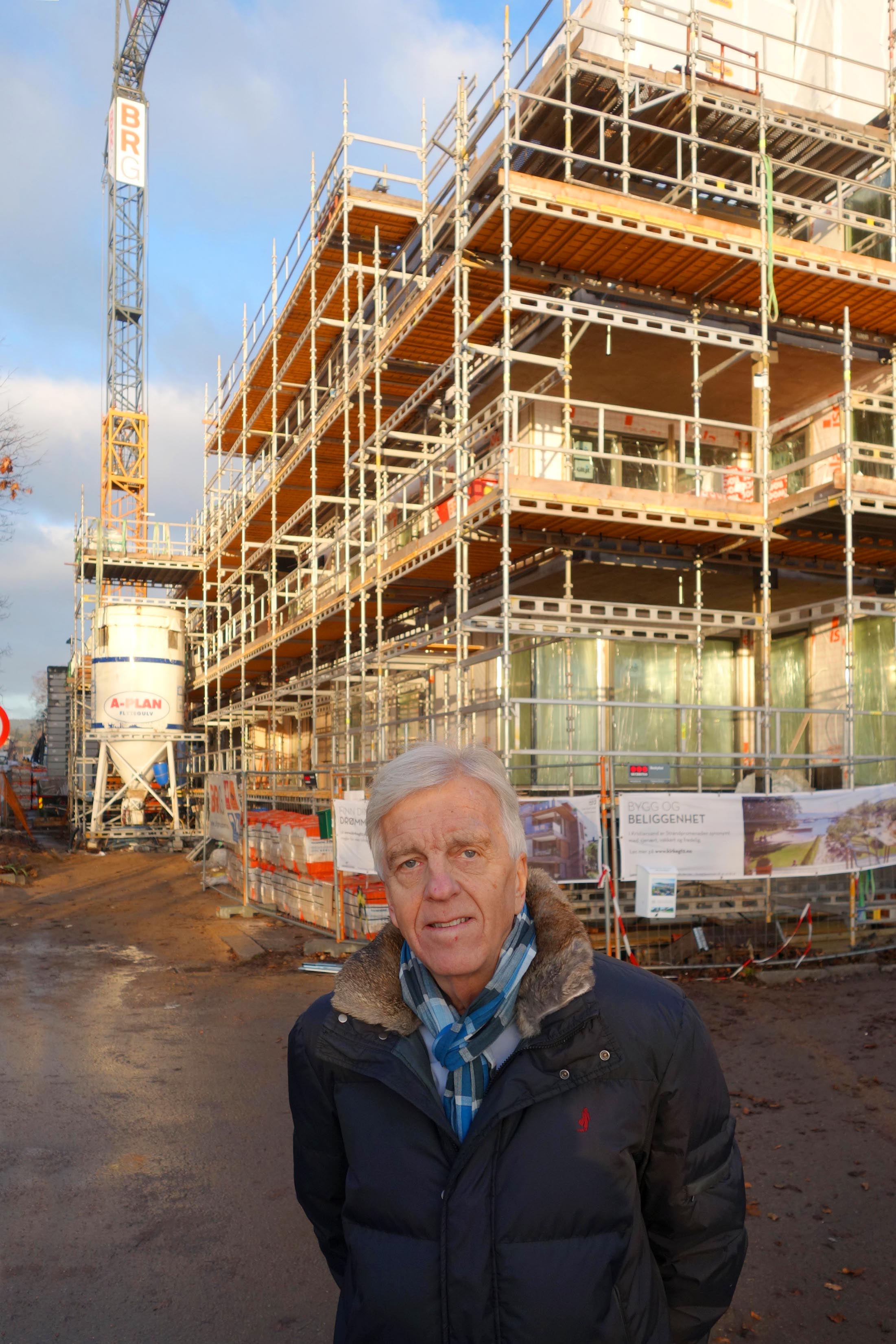 HÅNDVERKSVOKTER: Per Anders Olsen får i gang en ny uro- patrulje i Kristiansand etter mal fra Trondheim for å ta opp  kampen mot useriøse håndverkere på Sørlandet. Foto: Privat.