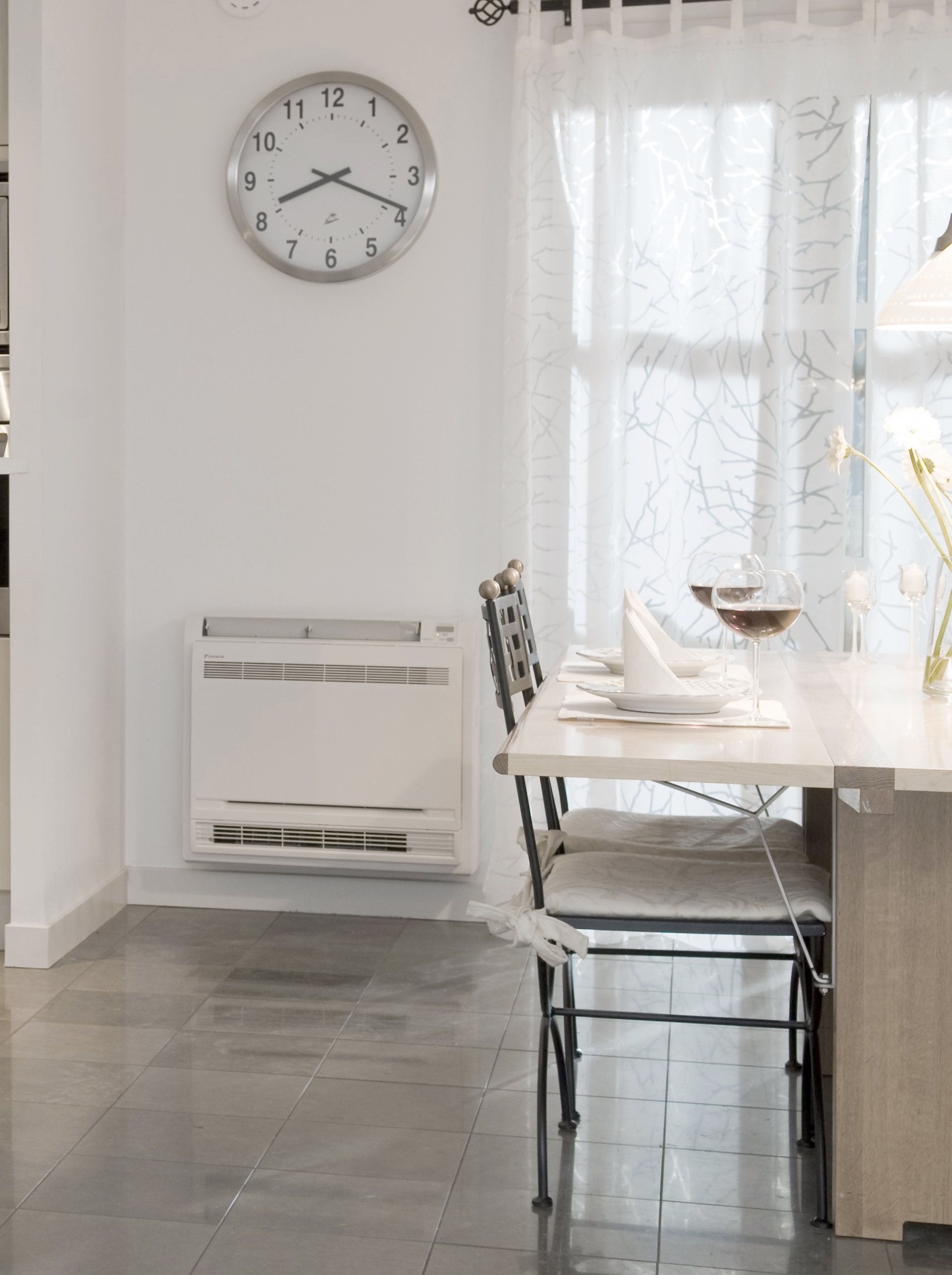 Tenk over om pumpen skal være en gulvmodell eller vegghengt. Foto: DAIKIN