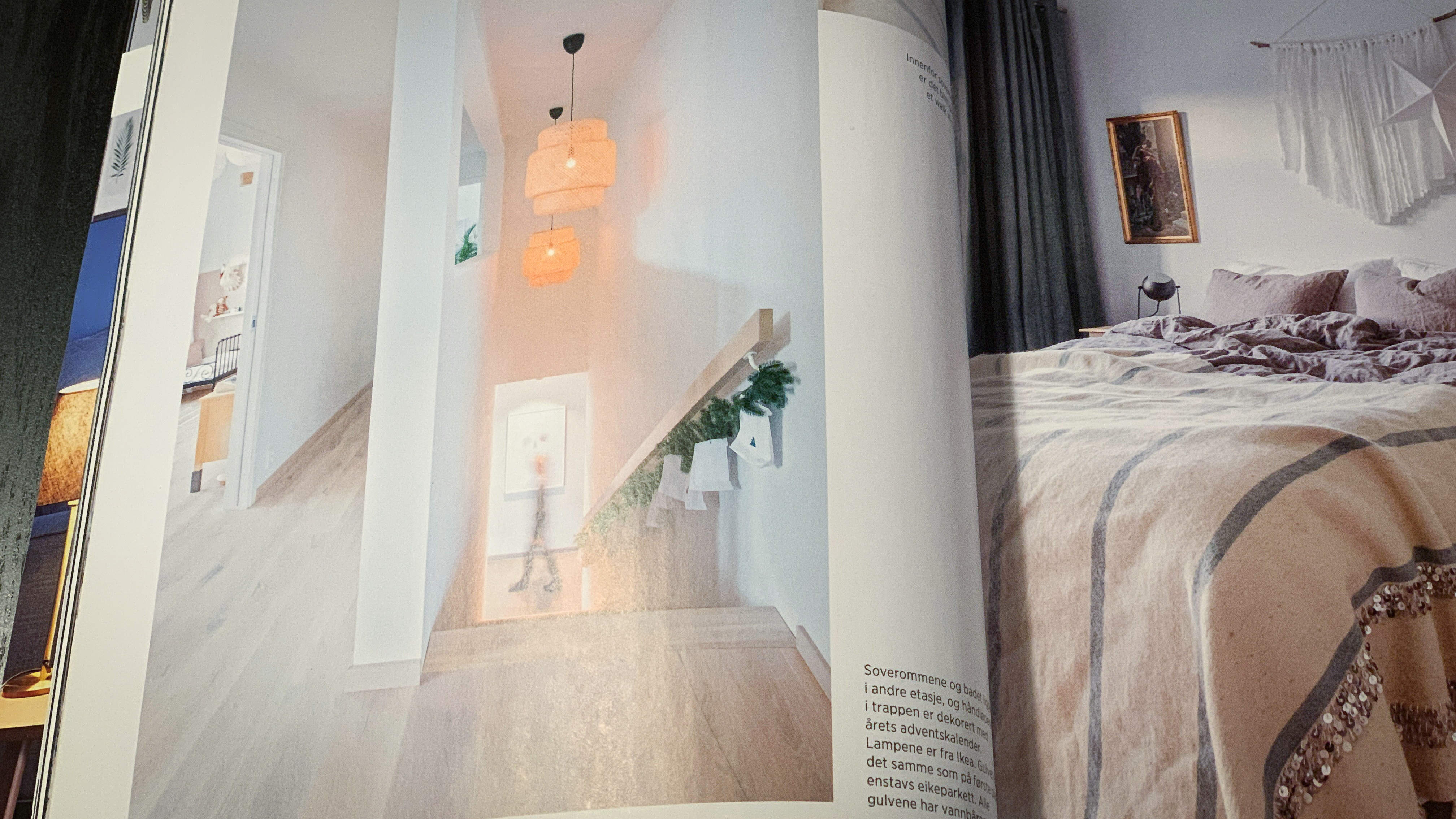 Trapp i interiørblad