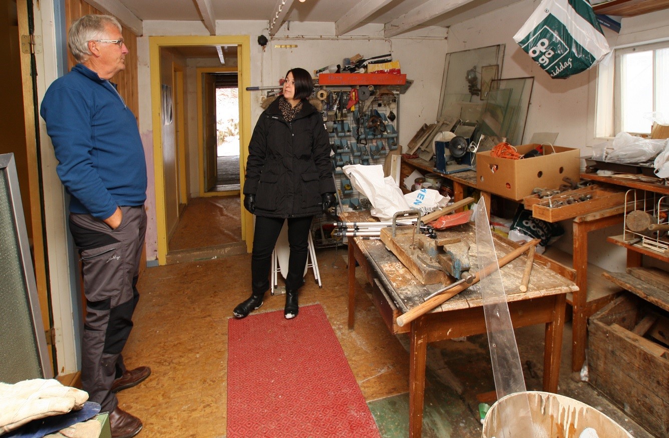 FØR: Både Per Oskar Anderssen og Kristin Iversen er litt tvilende og litt avventende til hva de kan få til.