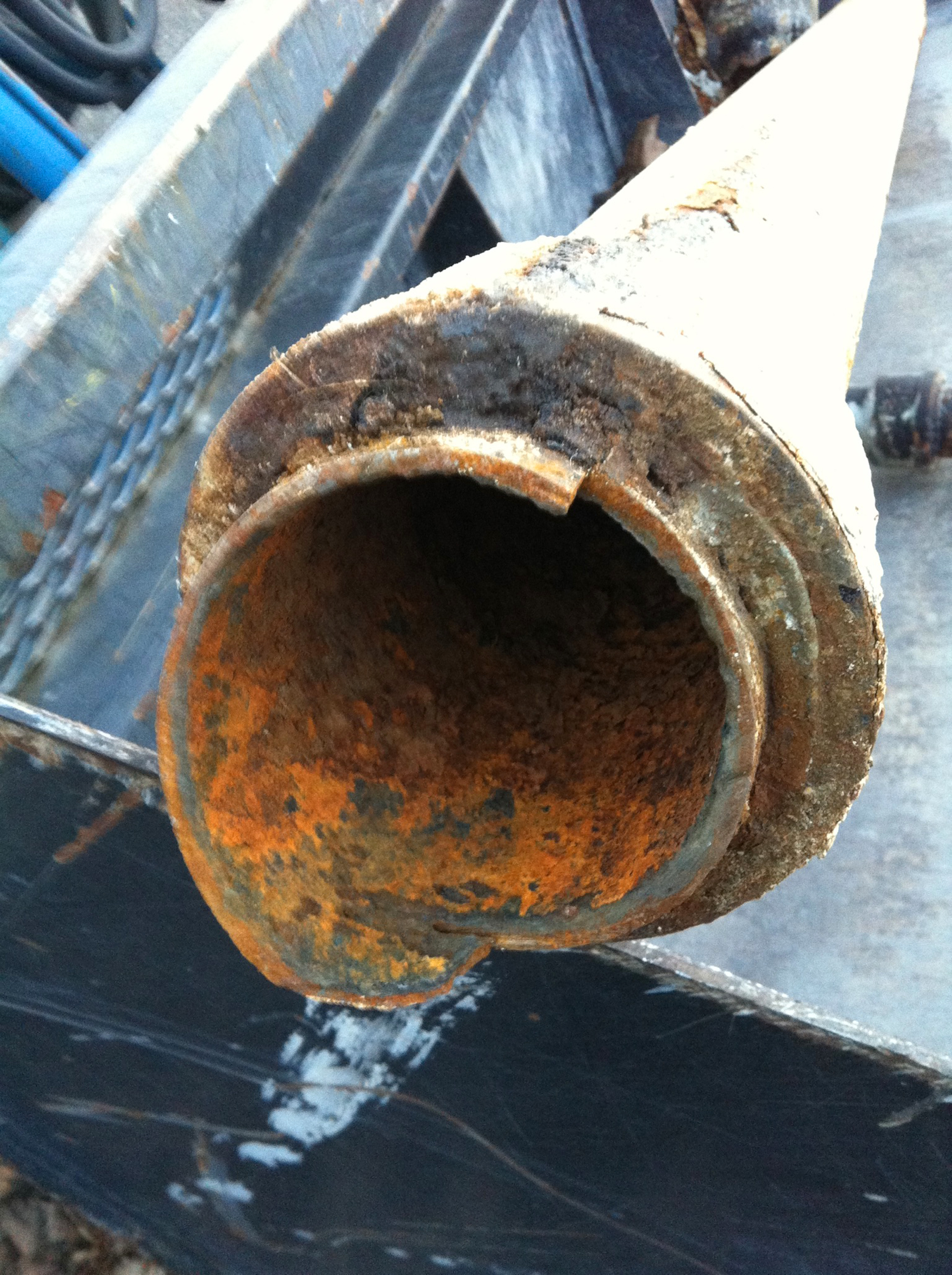 Rørene som ble brukt fra 1965 og frem til midten av 70-tallet var lite bestandige.