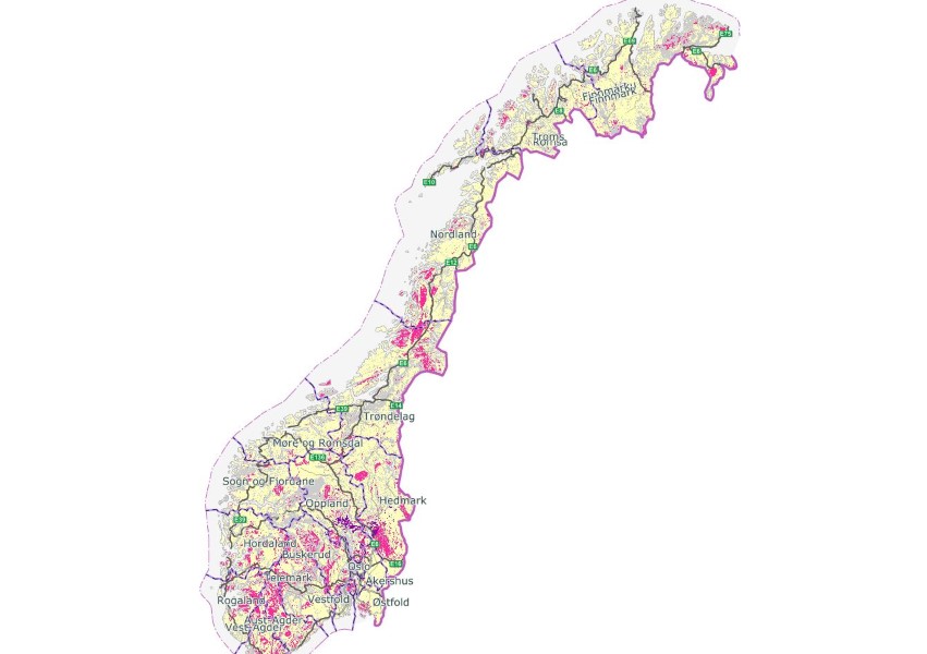 Er ditt område utsatt for radon?
