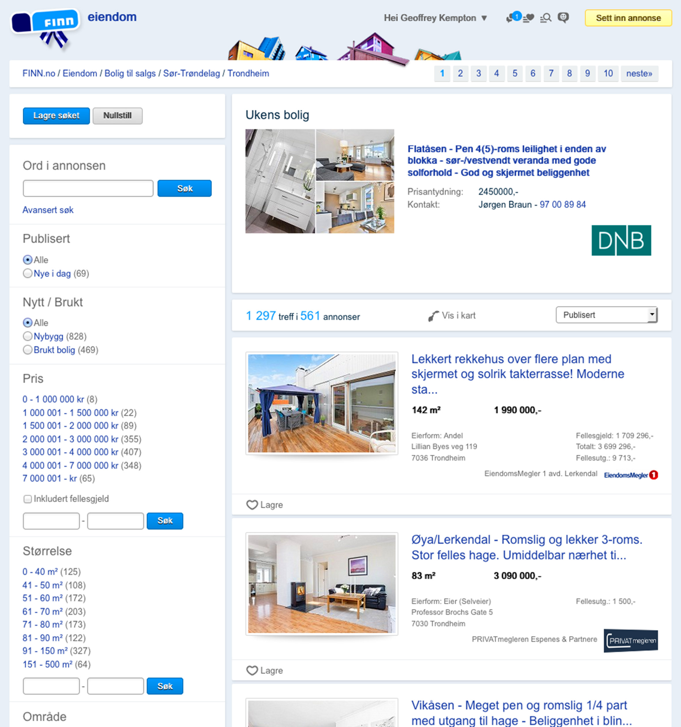 FINNER FREM: Når du søker på Finn.no kan det være lurt å være systematisk.