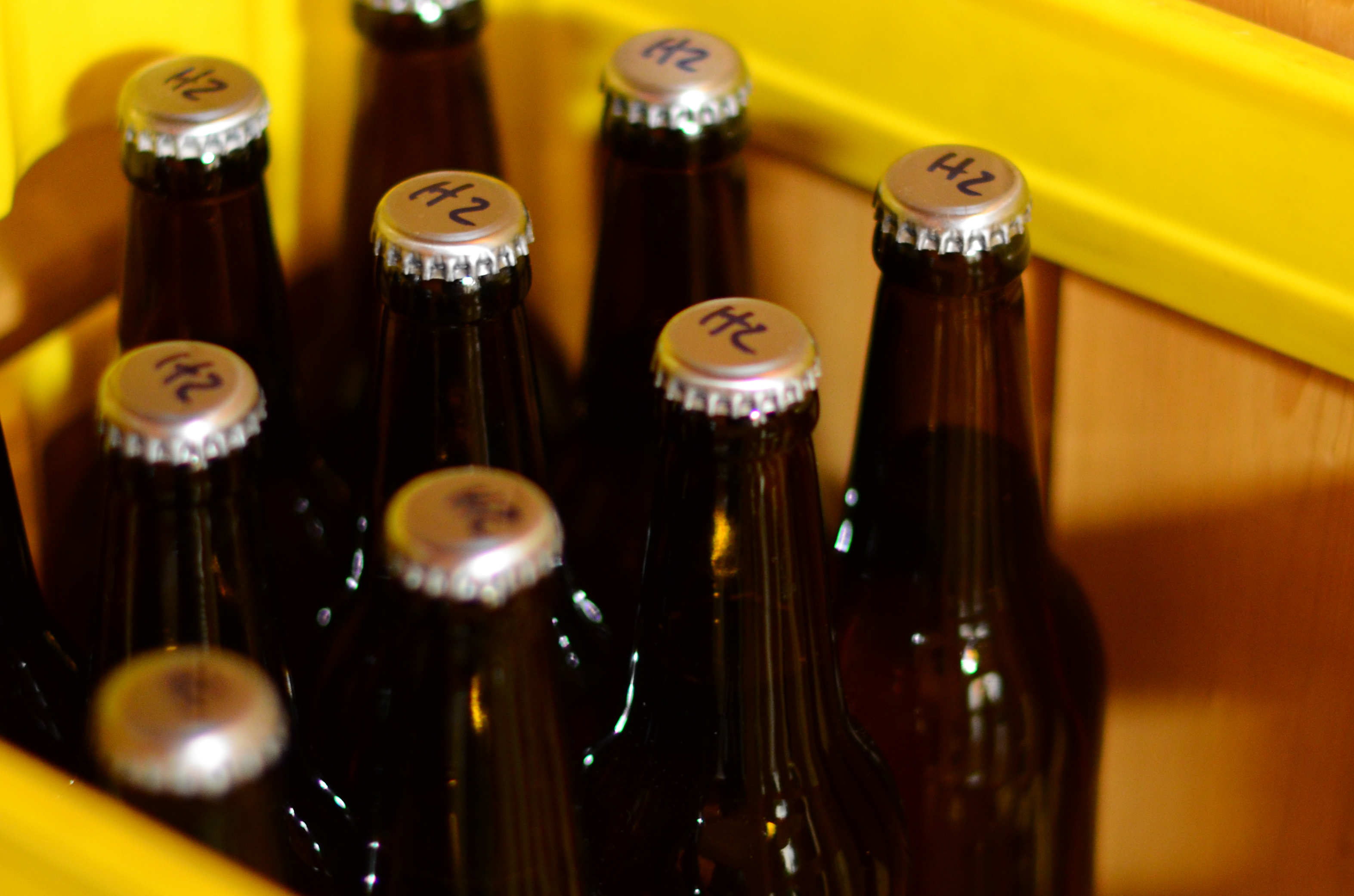 Ale: Ølet de brygger i dette borettslaget er av typen ale. 