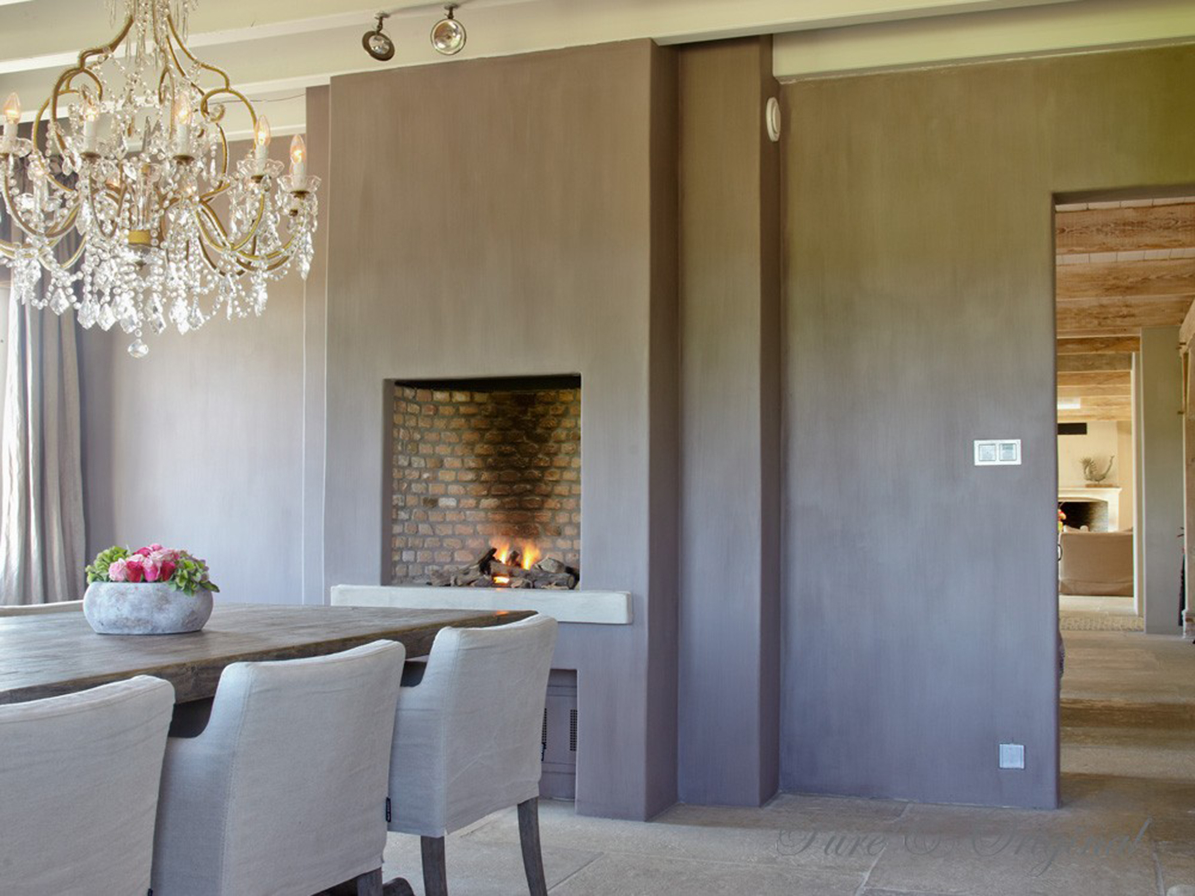 Fresco kalkmaling fra P&O.