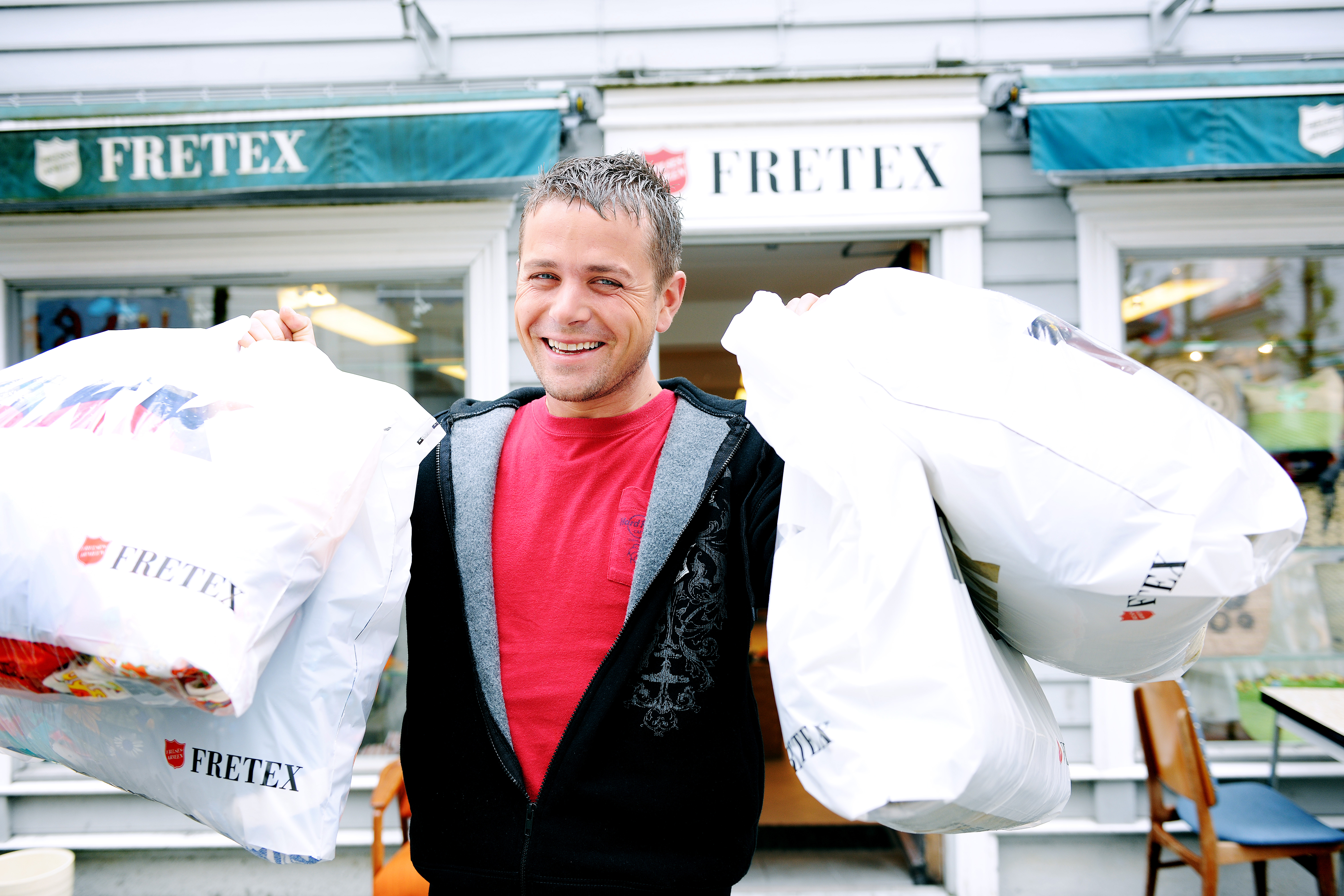 Fretex omsatte varer for 184 millioner kroner i 2015. Foto: Fretex