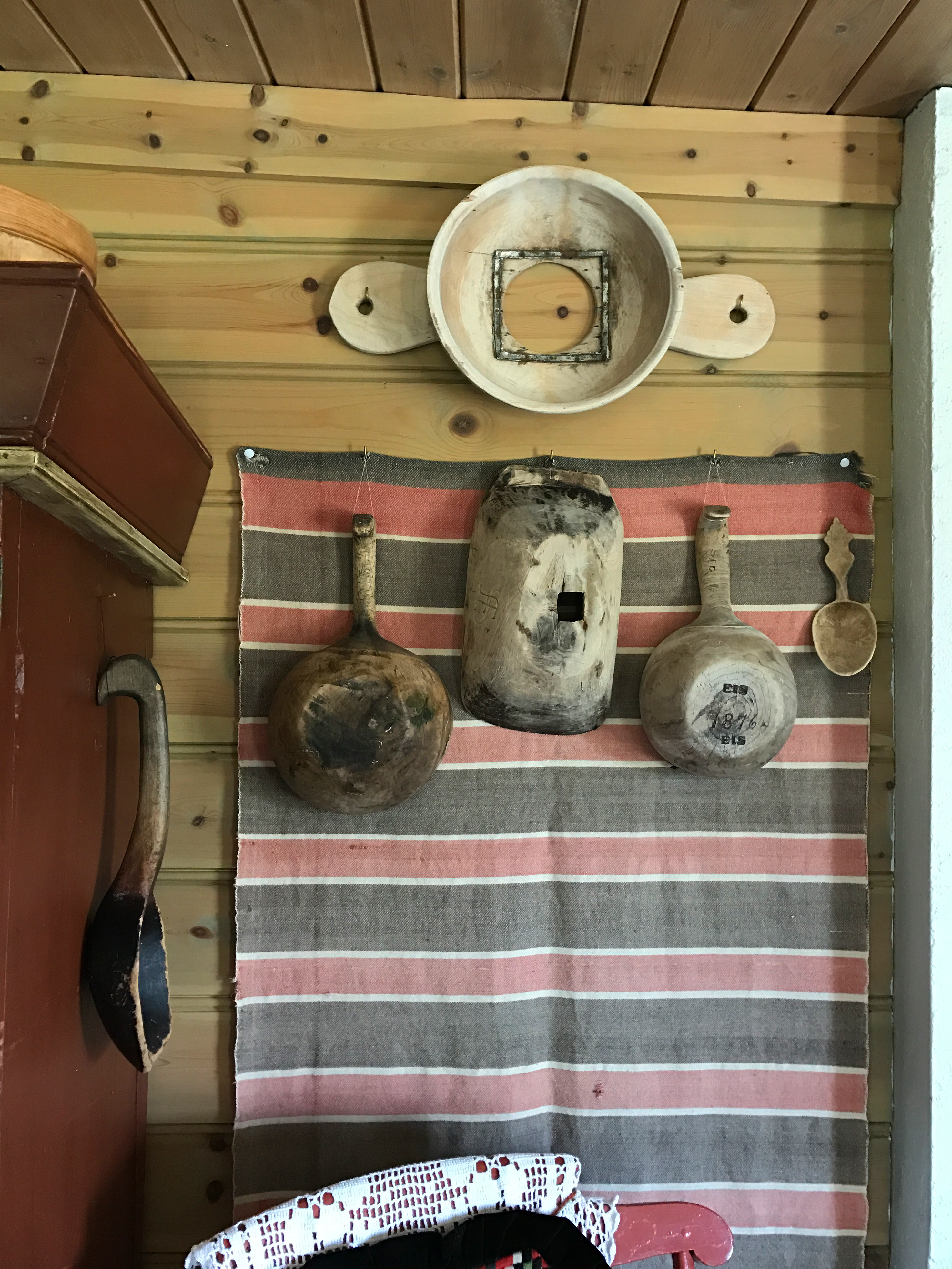 Nå henger trauene til pynt