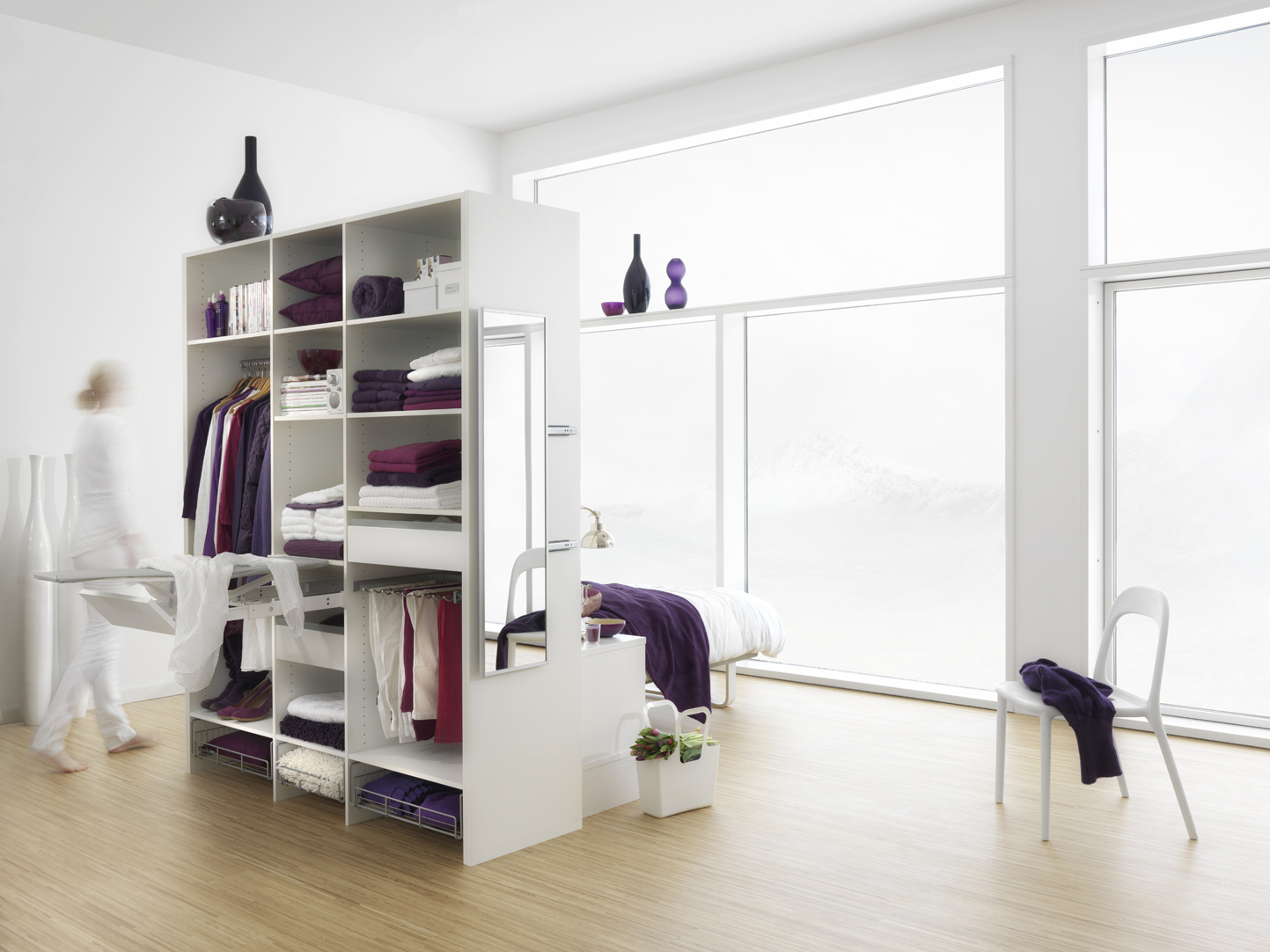 Hvis man er kreativ, er det mange muligheter for å utnytte plassen til fulle. Foto: Langlo