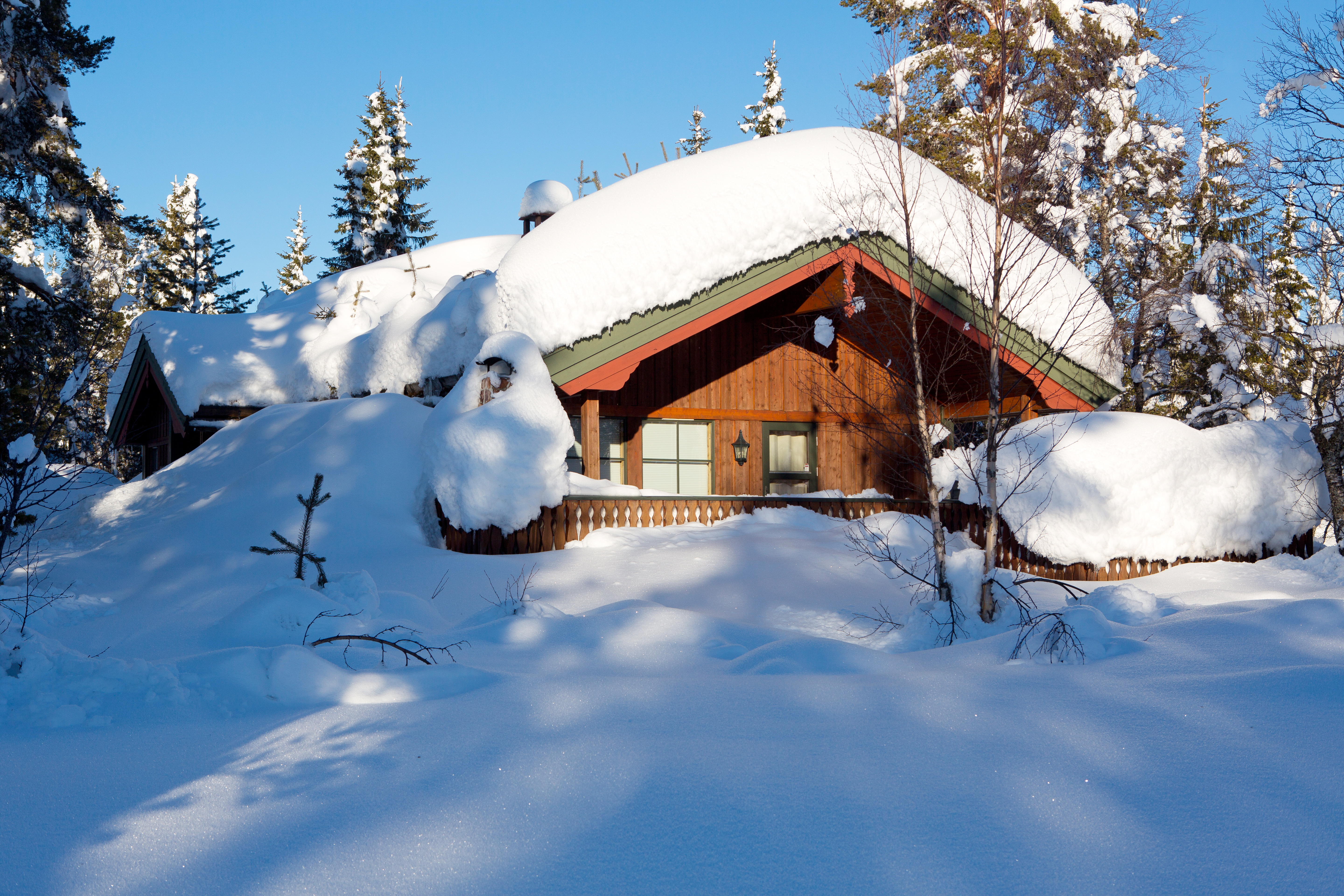 Sjekk hytta om vinteren